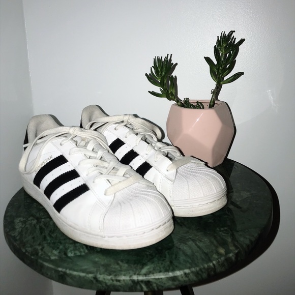 adidas Shoes - CLASSIC white Adidas superstar sneakers💫